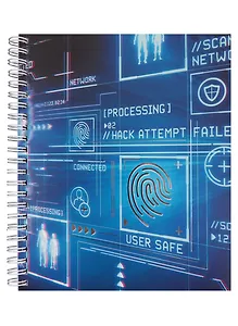 Тетрадь в клетку Listoff, "Антивирус", 80 листов, в ассортименте