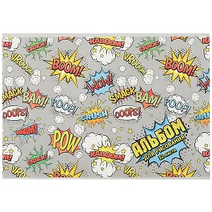 Альбом для рисования Academy Style, "Комикс", А4, 32 листа, на скрепке