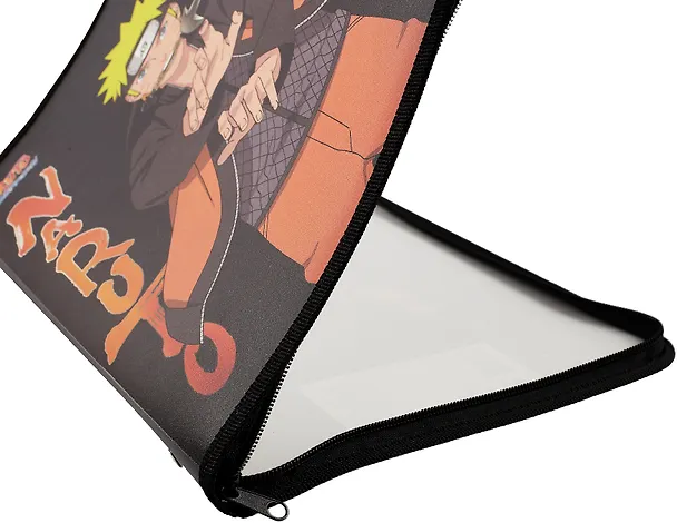 Папка для тетрадей А4 "Naruto" 32,5*23*2,5, пластик, молния с трех сторон 3037597 — 5