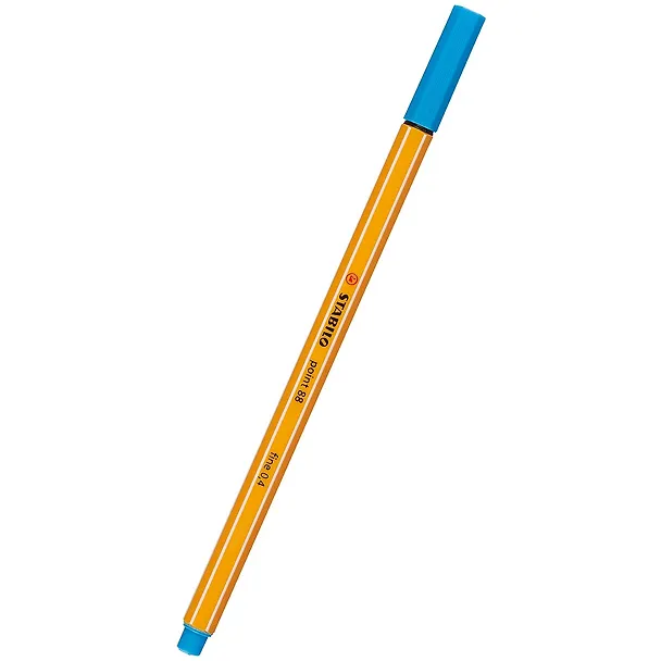 Капиллярная ручка синяя 0,4 мм, Point, Stabilo 213488 — 1