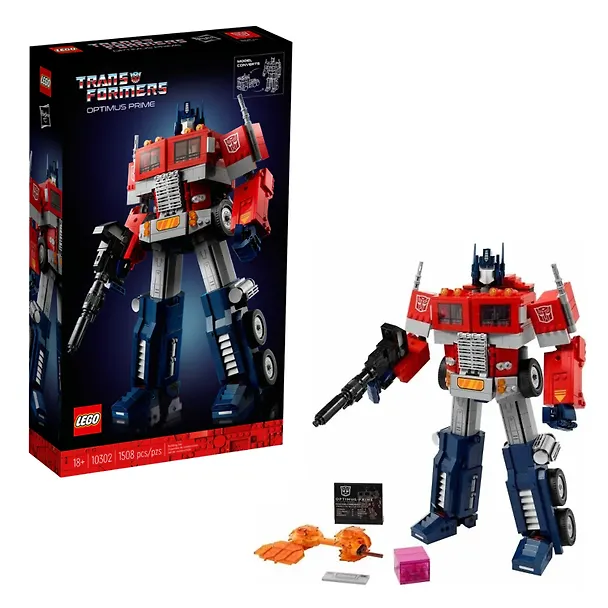 10302 Конструктор LEGO Transformers Оптимус Прайм, 1508 деталей, возраст 18+ 3165429 — 1