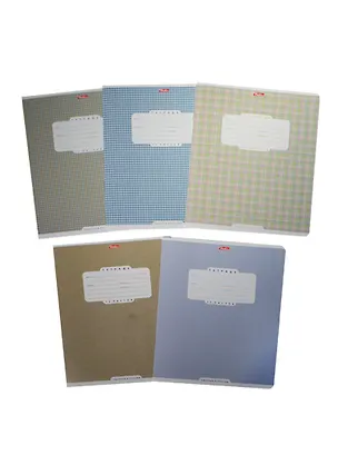 Тетрадь в клетку Hatber, "Шотландка", 12 листов, в ассортименте 237594