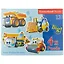 Пазл Castorland Забавные машинки в наборе 4-е пазла, 3/4/6/9эл. В-005024 — 2696752 — 1