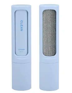 Щётка для удаления ворса (голубая) (пластик) (4,3х18,3см) (коробка) (12-wangcang-202505-CL4)