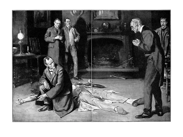 Книга Долина Страха. Записки о Шерлоке Холмсе (Артур Конан Дойл) — 3