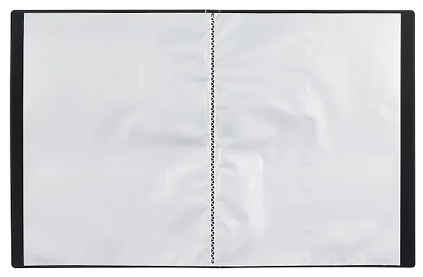 Папка с файлами «Line» А4, 20 файлов, черная, Schiller 3069209 — 2