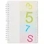 Тетрадь в клетку AnAn, "Цифры", B5, 100 листов, в ассортименте — 238266 — 3