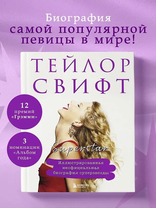 Книга Тейлор Свифт. Superstar. Иллюстрированная неофициальная биография суперзвезды () — 7