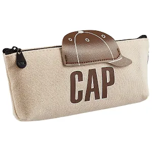 Пенал на молнии «Кепка», 20 х 8 см