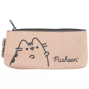 Пенал-косметичка "Pusheen" треуг.форма, молния — 258238 — 1