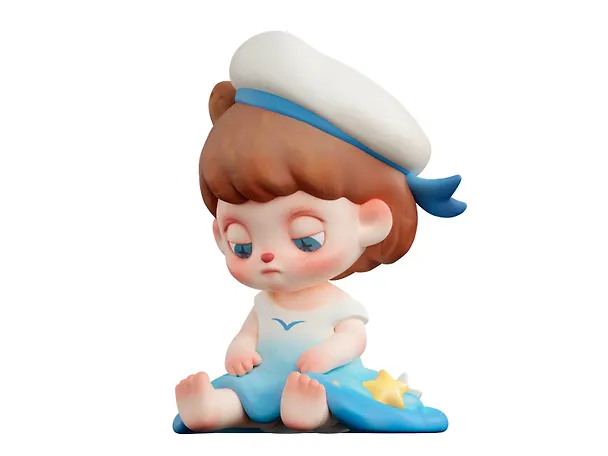 Коллекционная фигурка Внимательно слушаю, серии Анму TNT Space, высота 10.6см, Blind Box, 12-T3012-6 3143656 — 7