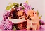Алмазная мозаика ТМ Рыжий кот 30*40 (класс) полное заполнение c подрамником Щенята с сиренью FC035 — 2795813 — 1