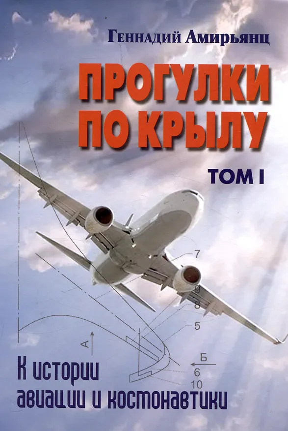 Книга Комплект Прогулки по крылу. К истории авиации и космонавтики. Том 1. Том 2 (2 книги) (Геннадий Амирьянц) — 2