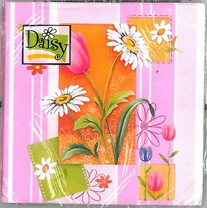 Салфетки Daisy бум. сервировочные Позитив (SDWI001301) (33х33) (20шт) (3сл)
