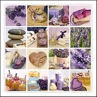 Салфетки Maki бум. сервиров. Прованс (SLОG023901) (33х33) (20шт) (3сл)