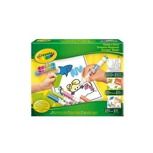 Набор, CW Создай свою историю со штампами, Crayola/Крайола картонная упаковка 12627 343055 — 1