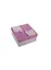 Коробка подарочная 20*20*9,5см, картон, декор.бант, сиреневая, Хансибэг — 230133 — 1