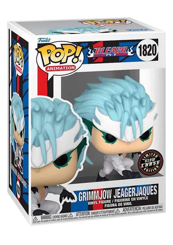 Фигурка Funko POP! Animation Bleach Grimmjow Jaggerjack w/(GW) Chase (1820) (Fun80259) 3118621 — 4