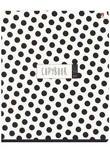 Тетрадь в клетку Альт, Black&white, 48 листов, в ассортименте