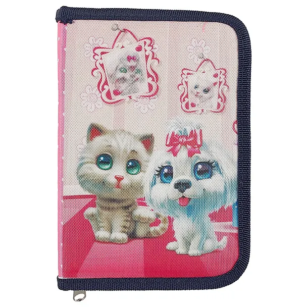 Пенал с наполнением «Sweet Pets», 17 предметов, 19.5 x 13.5 см 249501 — 2