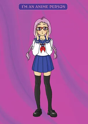 Блокнот Im an anime person (80 стр) 2900916