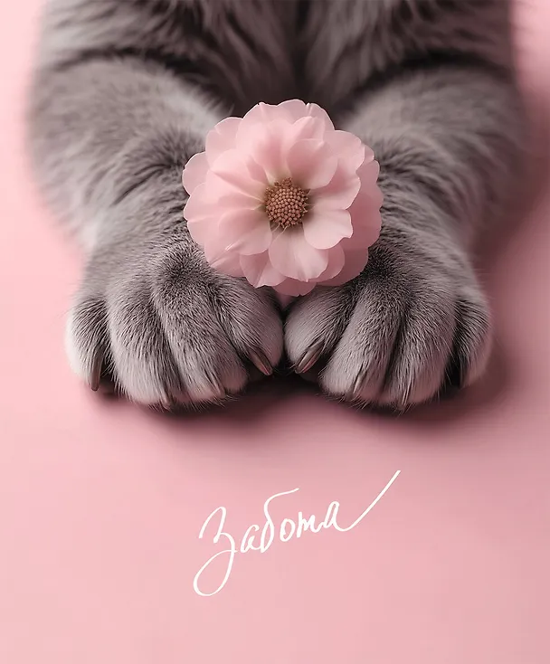 Тетрадь общая «Cat & Flowers», 96 листов в клетку, А5, в ассортименте - Listoff 3149254 — 2