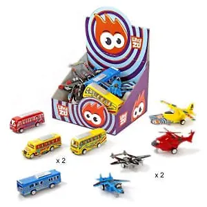Игрушка, Самолеты, Автобусы инерционные в ассортименте