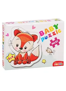 Пазл Дрофа-Медиа Baby Puzzle. Лесные животные