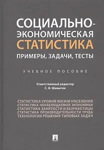 Социально-экономическая статистика: Примеры, задачи, тесты. Учебное пособие