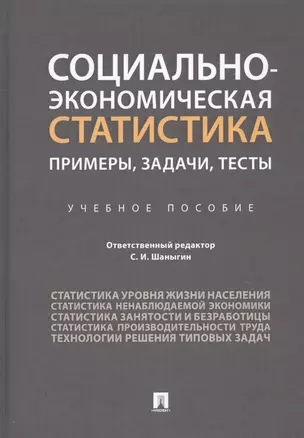 Социально-экономическая статистика: Примеры, задачи, тесты. Учебное пособие — 2816653 — 1