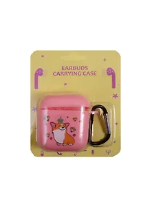 Чехол для зарядного кейса под беспроводные наушники Корги с короной (блистер) (12-17508-BSD-002)