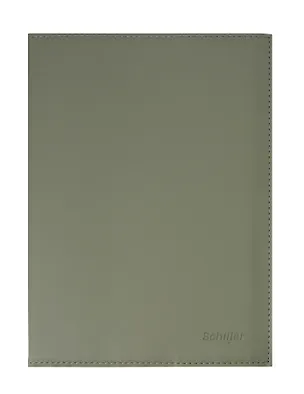 Книга для записей А5 80л кл. "Green" со смен.блоком, на молнии, Schiller 3110699