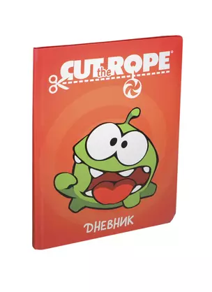 Дневник шк. 40л "Cut The Rope" интегр.обл., универс.шпаргалка, Hatber — 231756 — 1