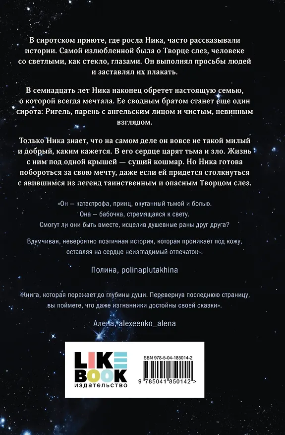 Книга Творец слез (Эрин Дум) — 2