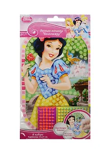 Веселая мозаика Белоснежка (25073) (21х14см) (+самокл. дет.) (Disney Принцесса) (3+) (упаковка)