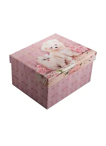 Коробка подарочная "Lovely pets" 20.5*16.5*11.7 прямоугольная, картон, Вейксинг