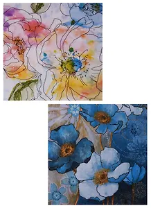 Набор салфеток для декупажа Акварель цветов (21793/200260)