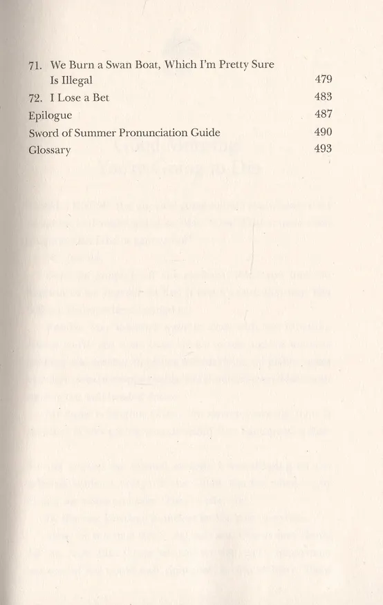 Книга Magnus Chase and the Sword of Summer (Rick Riordan) — 5