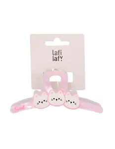Заколка-крабик Kawaii Котики (пластик) (11х5) (12-03907-B16) (Lafilaf)