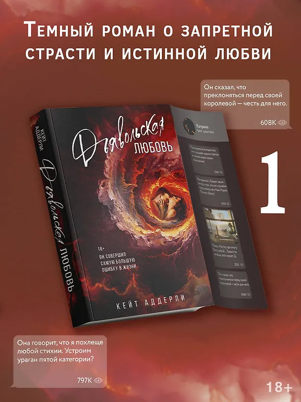 Книга Дьявольская любовь (Кейт Аддерли) — 4