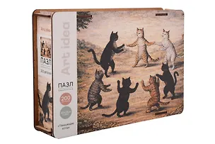 Art idea Пазл фигурный "Танцующие коты" 200 дет. 3149027