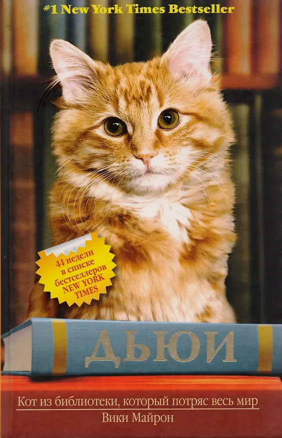 Книга Дьюи. Кот из библиотеки, который потряс весь мир (Вики Майрон) — 2