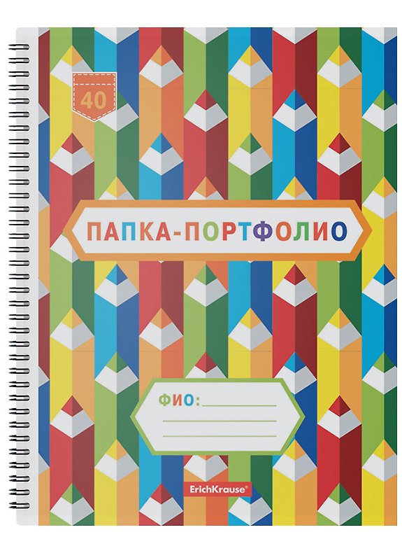 Папка 40ф А4 "Creative Notes" пластик, ErichKrause 2928572 — 1