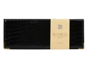 Планинг дат. 2026г. 56л "Business Premium. Grand croco" черный, 7Б, тв.переплет, настольный, иск.кожа, обл.поролон, евроспираль, съемный тонир.блок, мет.уголки, инд.уп