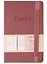 Ежедневник недат. А5 128л "Blank" помадный, 7Б, иск.кожа, интегр.переплет, торец в цвет обл, на резинке, тонир.блок, ляссе — 2943967 — 1