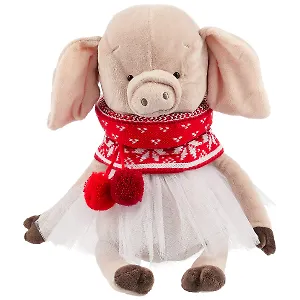 Мягкая игрушка «Свинка Симона Пятакова», 30 см