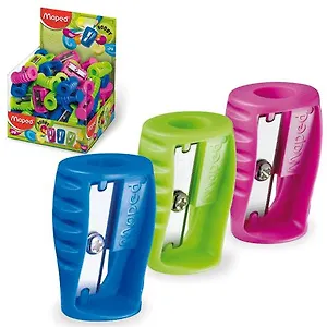 Точилка Maped Boogy, без контейнера, ассорти, дисплей, 063211