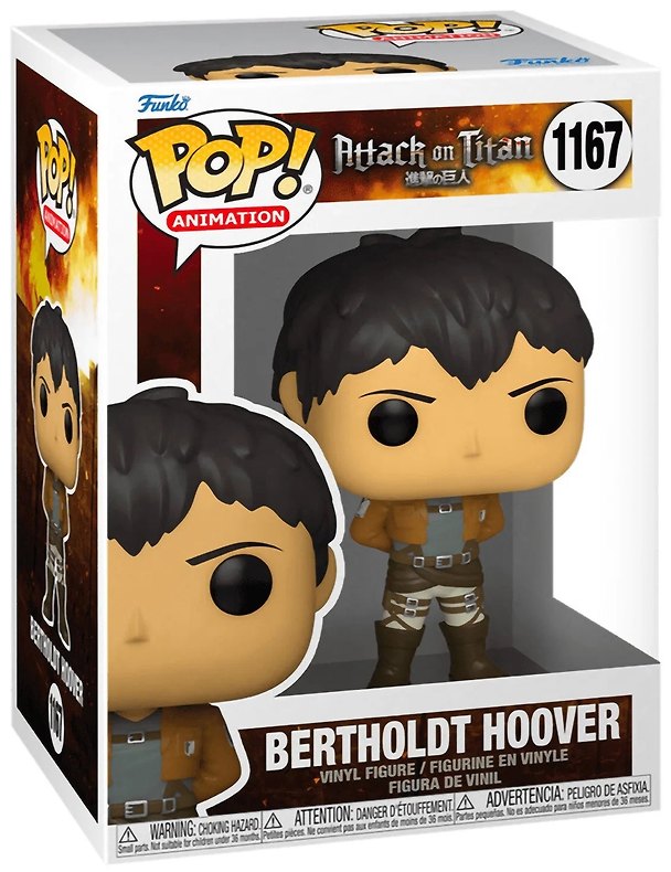 Фигурка Funko POP! Animation Attack on Titan S4 Bertholdt Hoover 2979395 — 1
