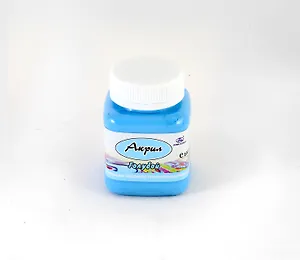 Краска акриловая худ.-оф. Голубая (К4318) (100 мл)