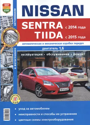 Nissan Sentra (с 2014 г.) / Nissan Tiida (с 2015 г.) Руководство по эксплуатации, обслуживанию и ремонту в фотографиях — 2597011 — 1